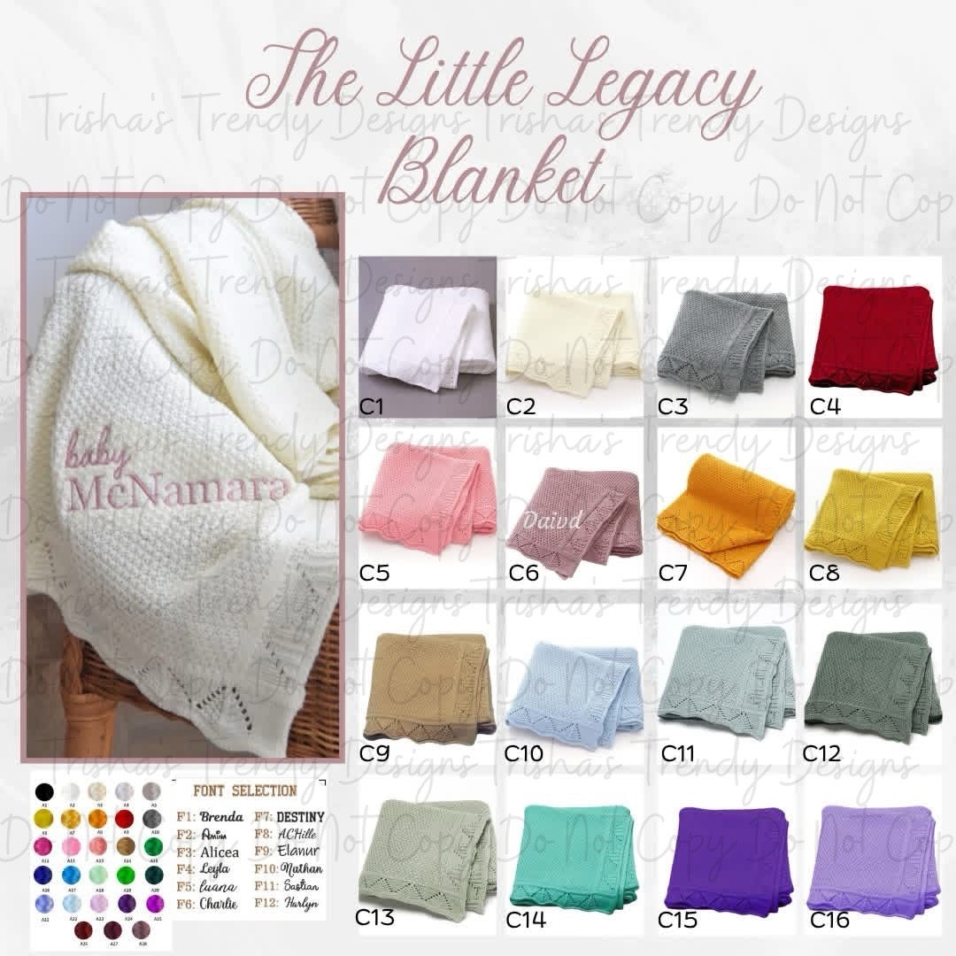 PREORDER: The Little Legacy Blanket