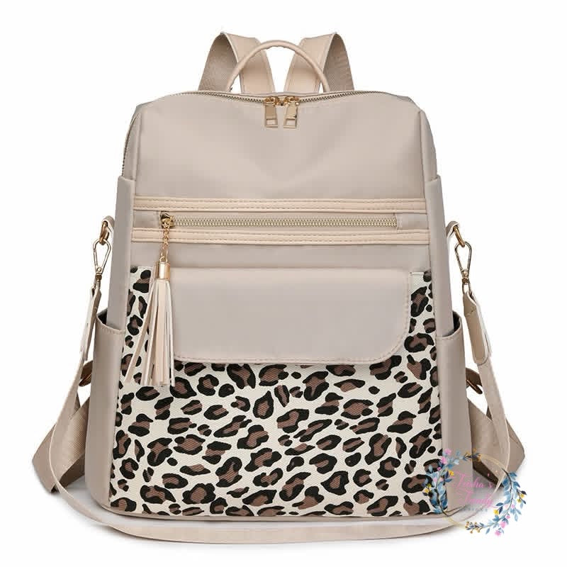 PREORDER: Two Tone Leopard Backpacks