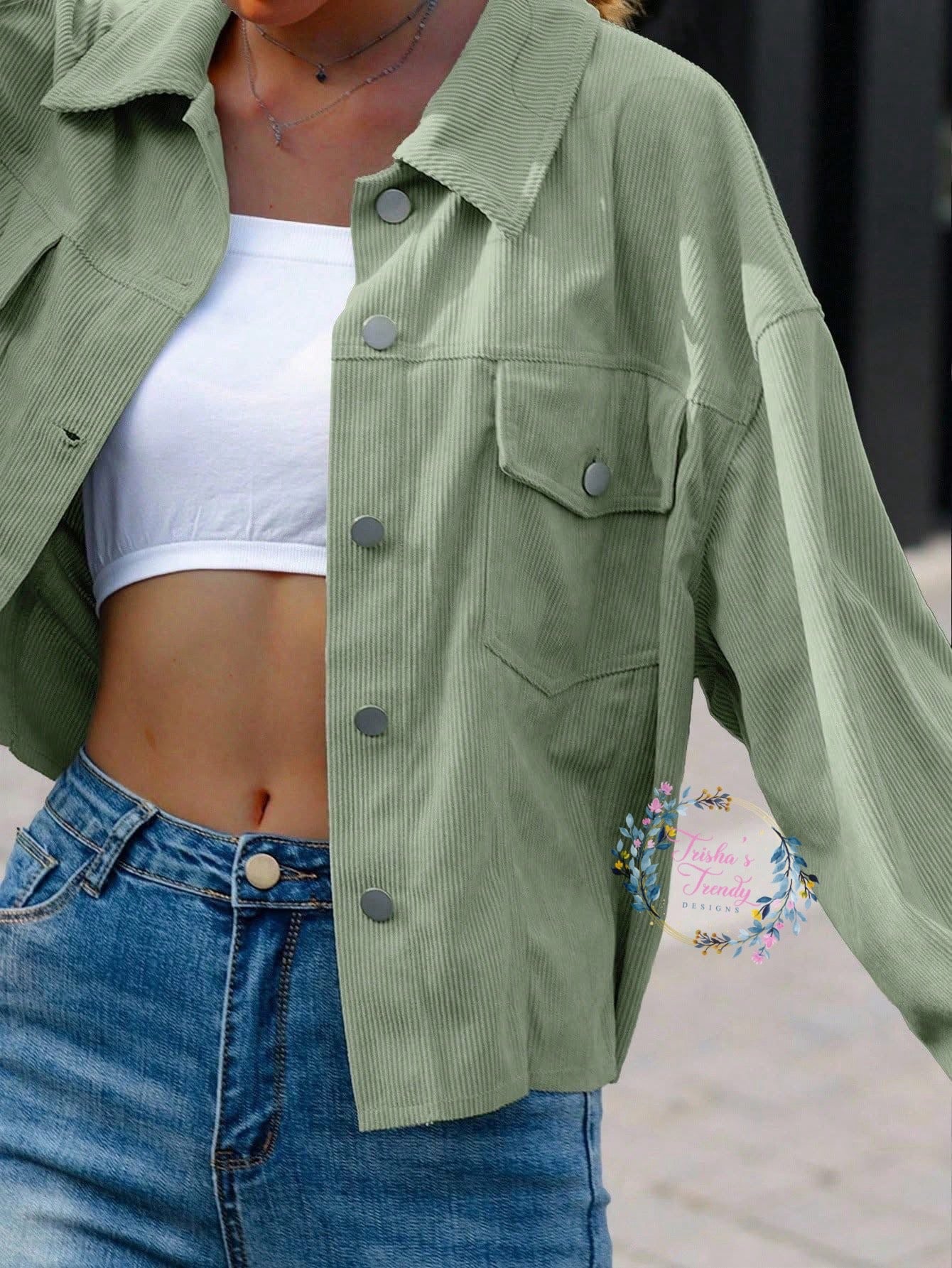 PREORDER: The Hollis Corduroy Shacket