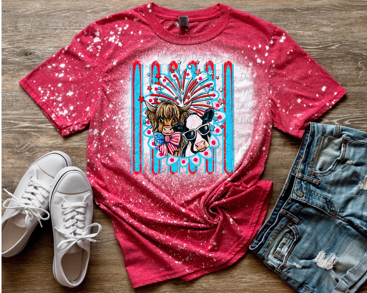 Firework cows