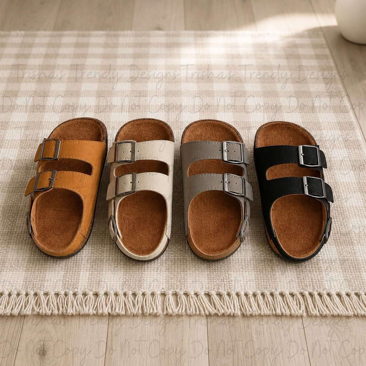 PREORDER: Double Buckle Kids Sandals RERUN