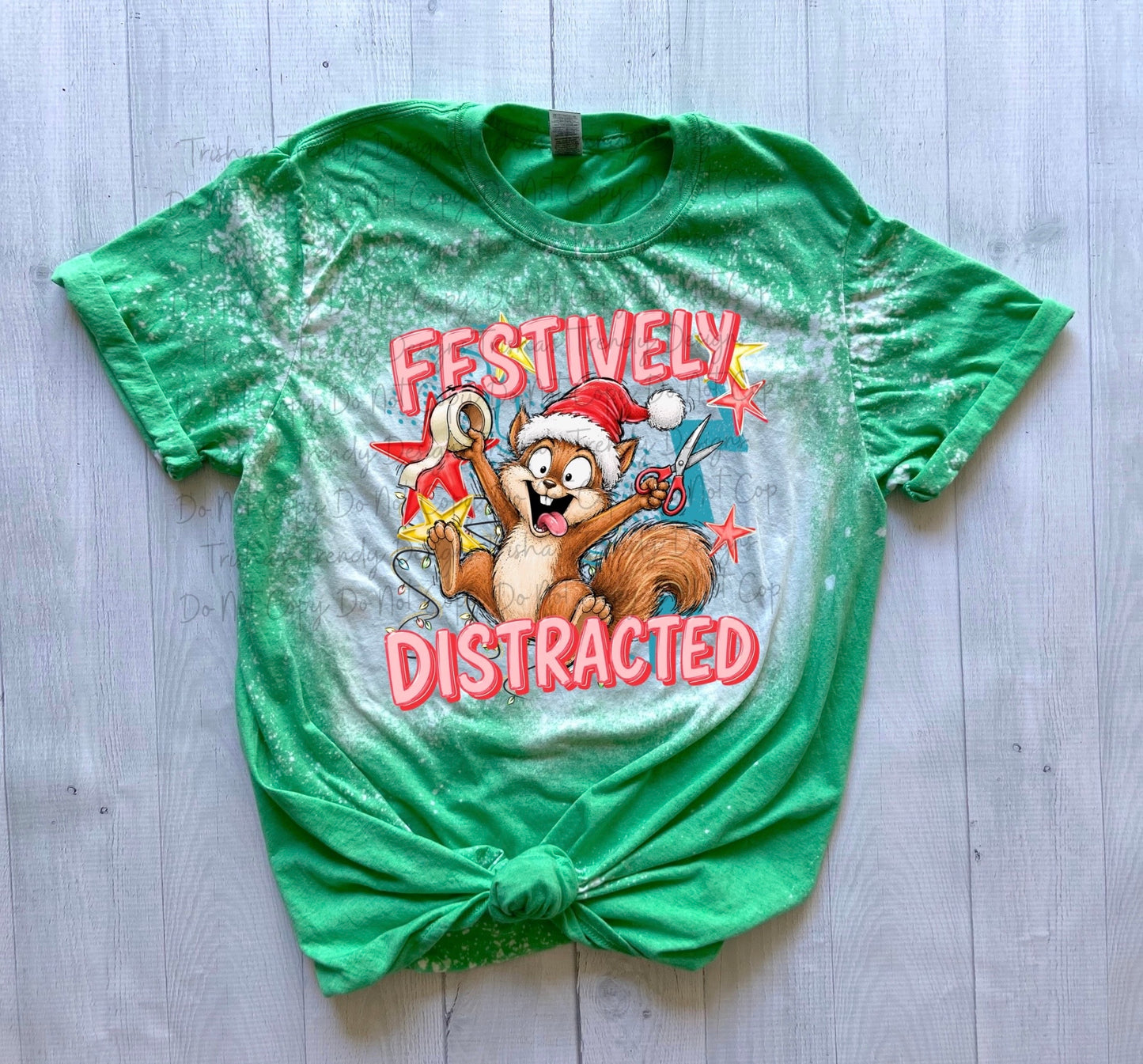 Festively distracted
