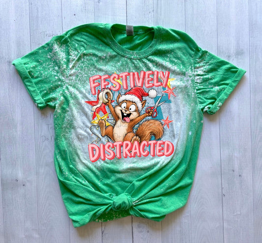 Festively distracted