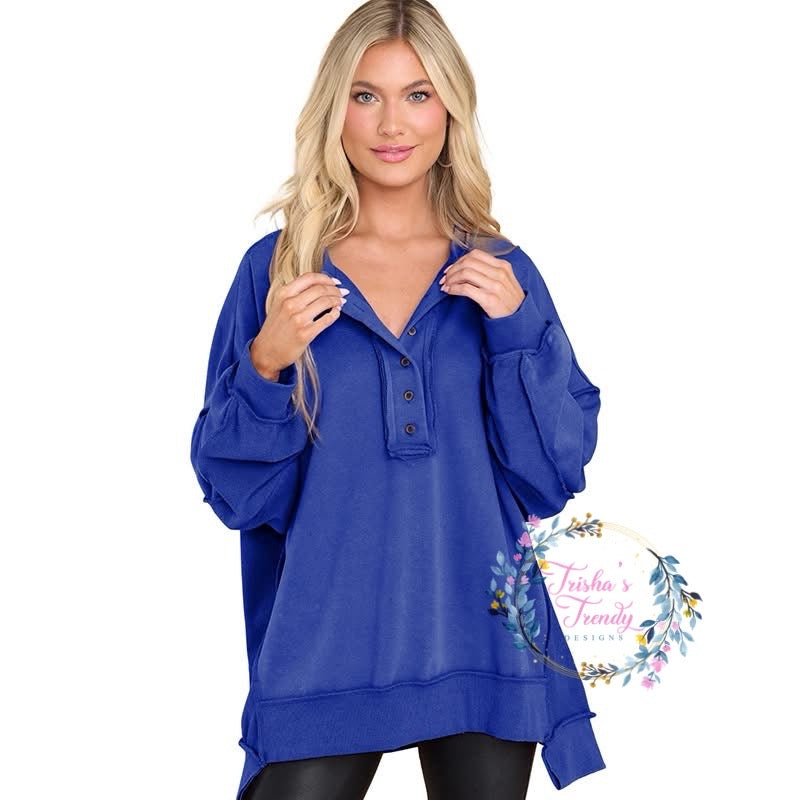 PREORDER: Jessie hi low Henley
