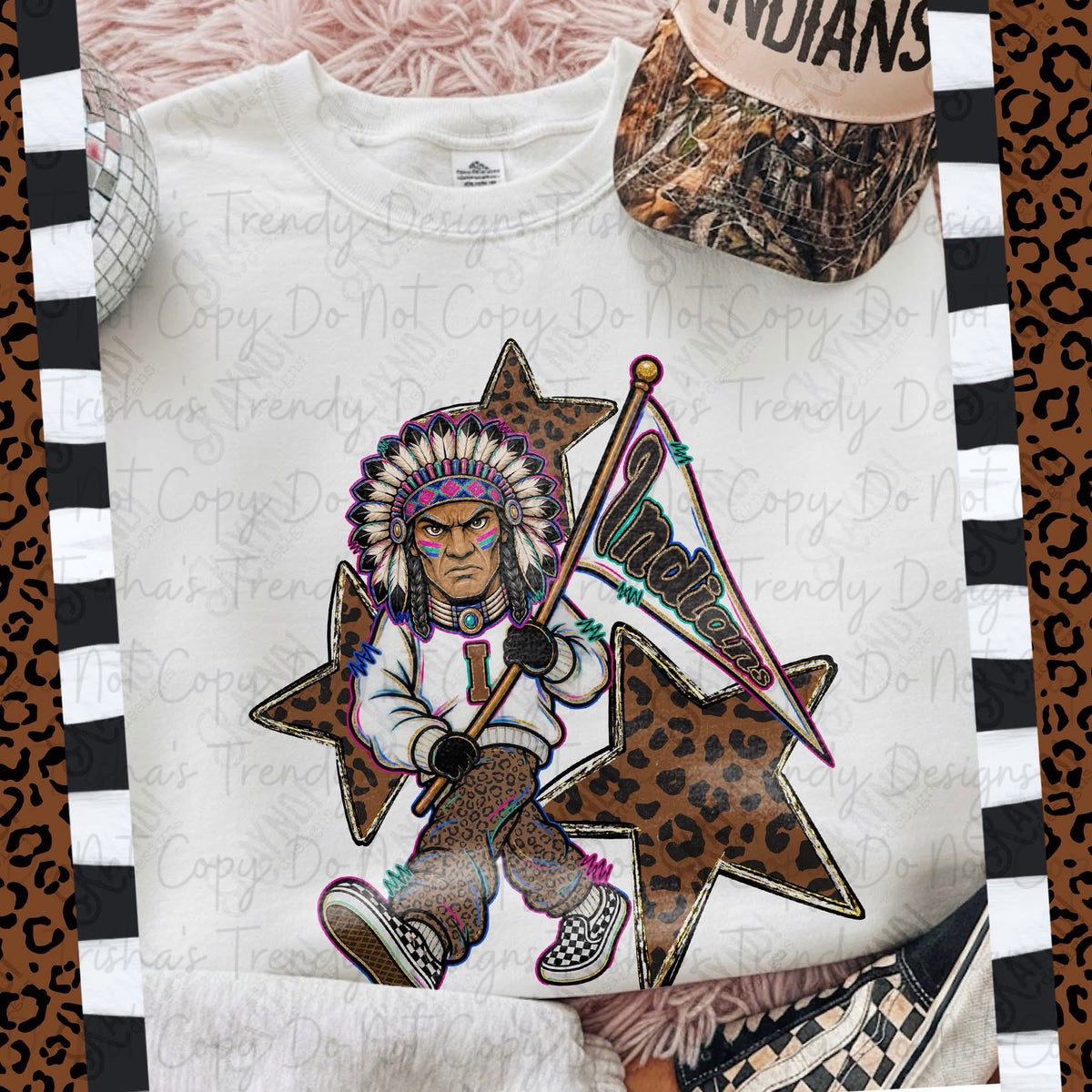 Leopard mascot