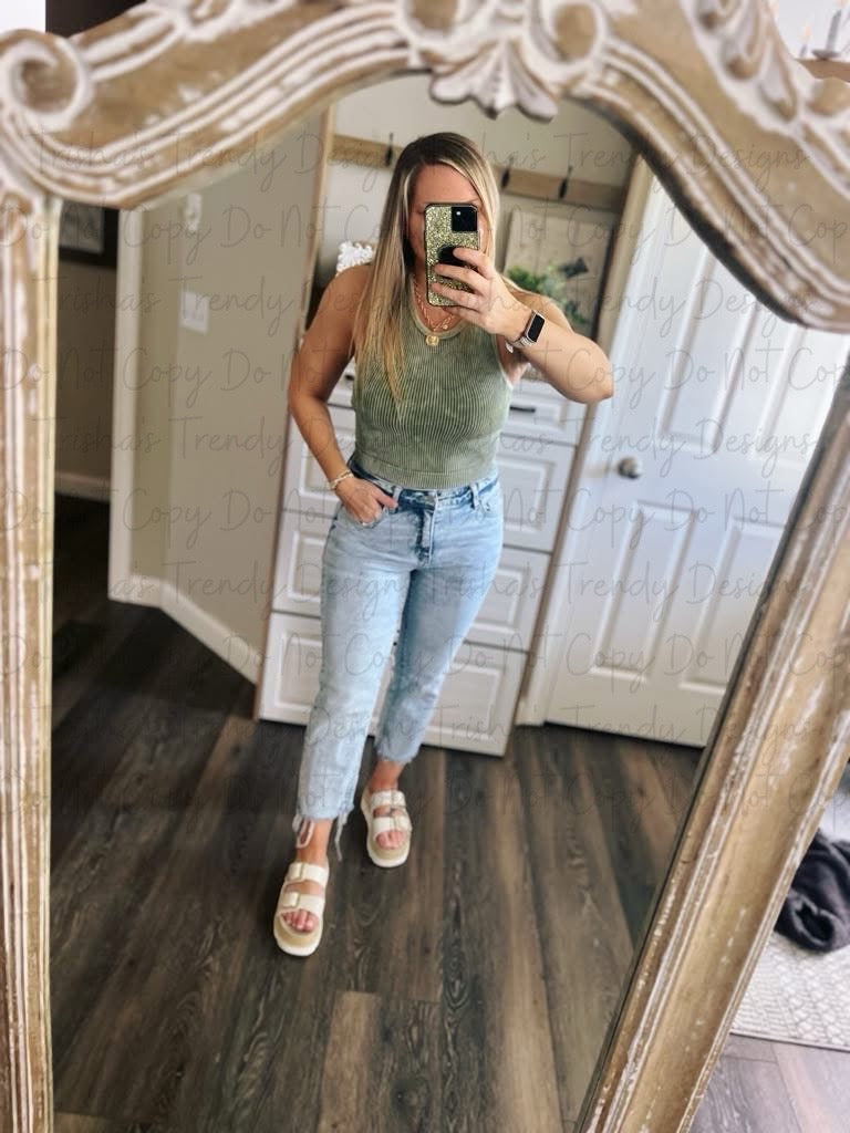 PREORDER: The Libby Ribbed Racerback Tank