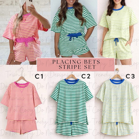 PREORDER: Placing Bets Stripe Set