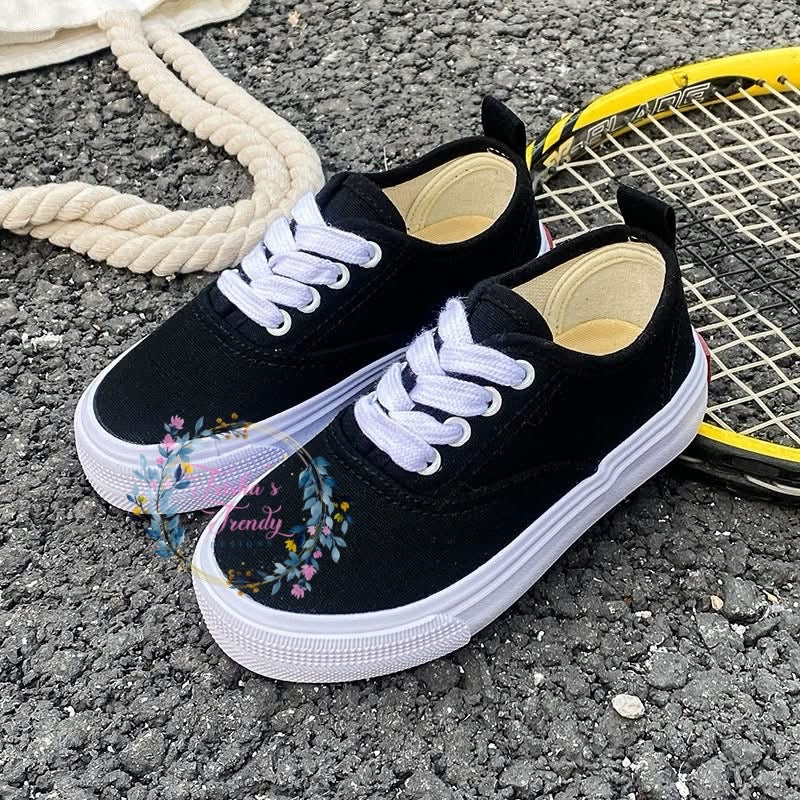 PREORDER: Kid's Cavas Lace-up Shoes