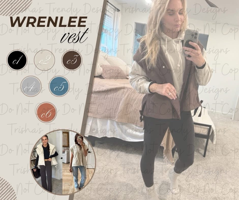 PREORDER: Wrenlee Fleece Vest