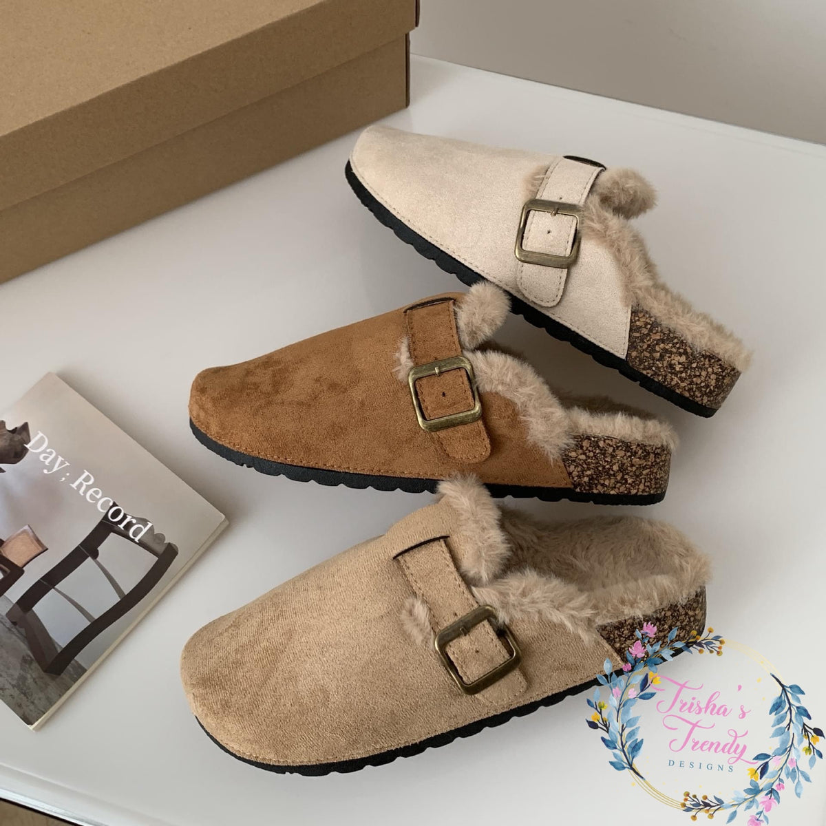 PREORDER: The Rachel Faux Fur Clogs