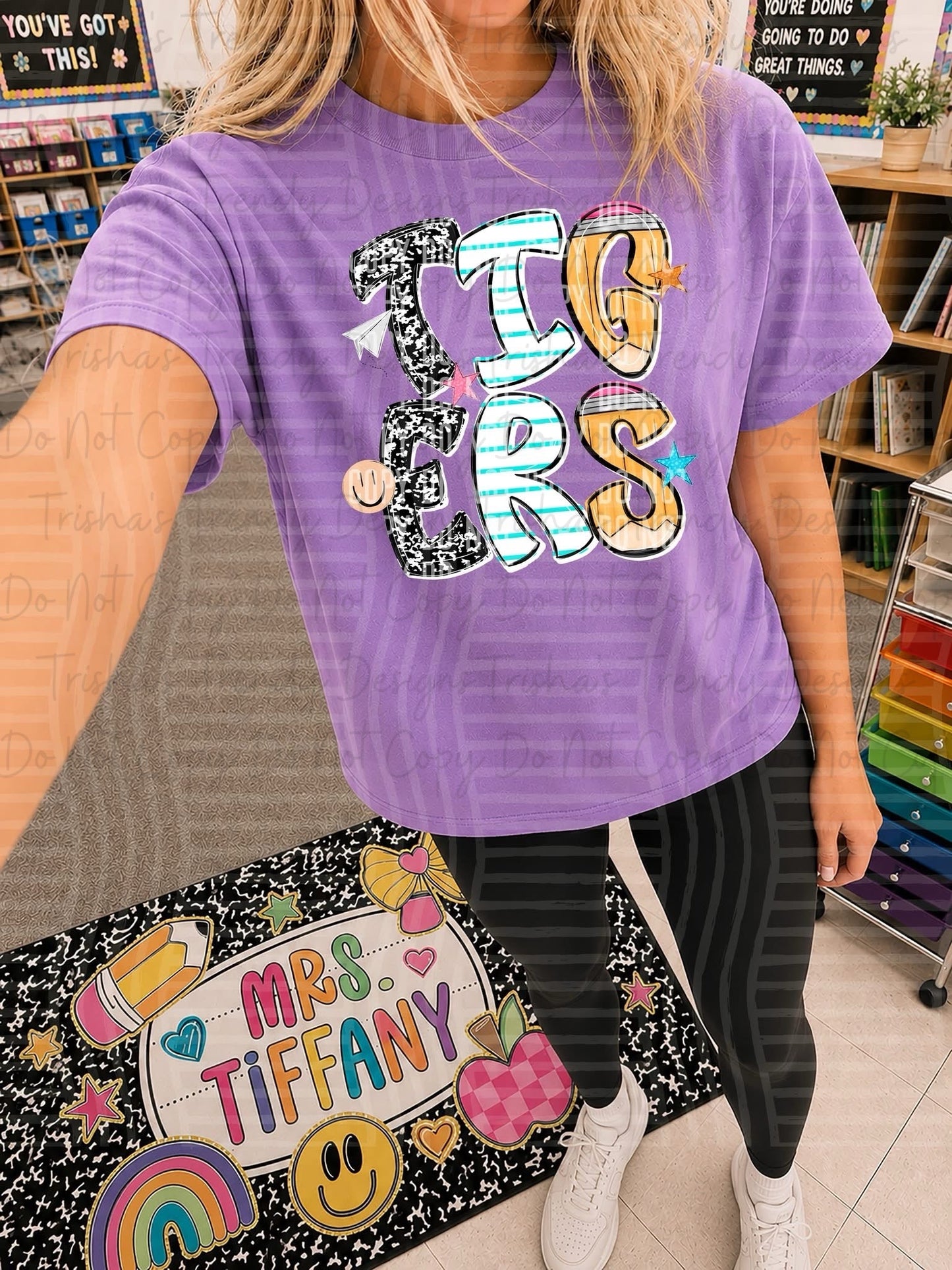 Custom school tee