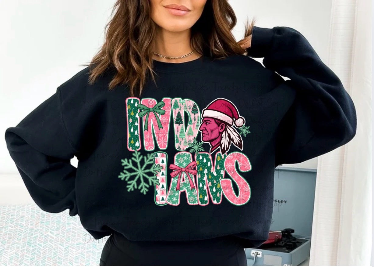 Bright Christmas mascots