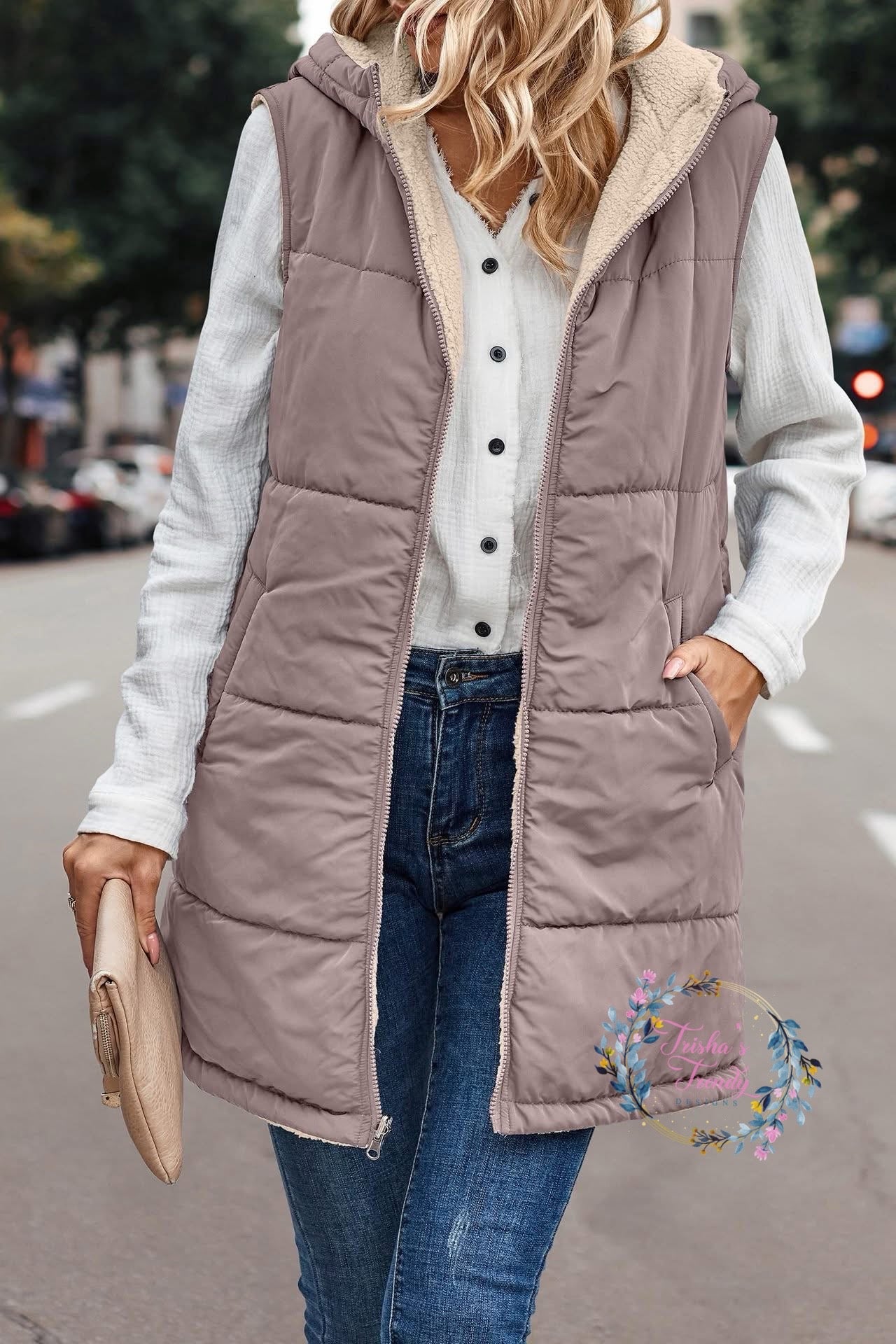 PREORDER: The Ann-Marie Reversable Long Vest