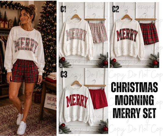 PREORDER: Christmas Morning Set