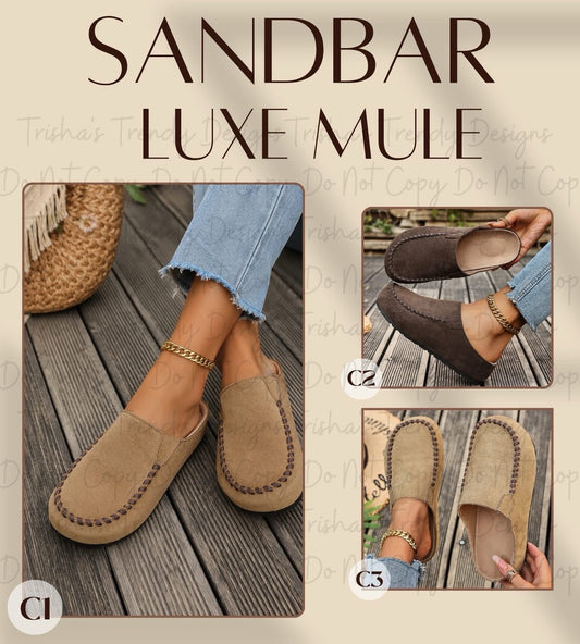 PREORDER: The Sandbar Luxe Mule