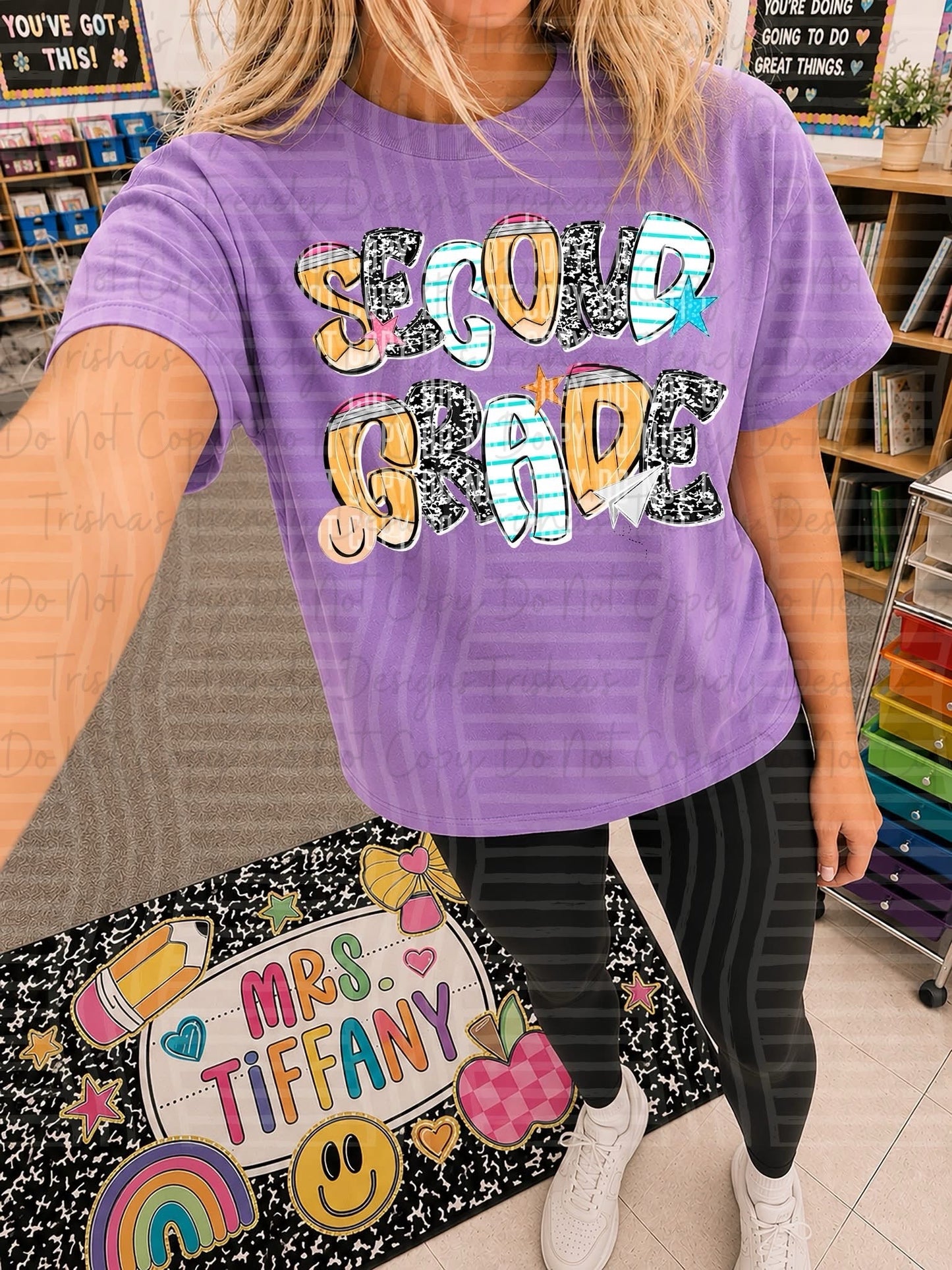 Custom school tee