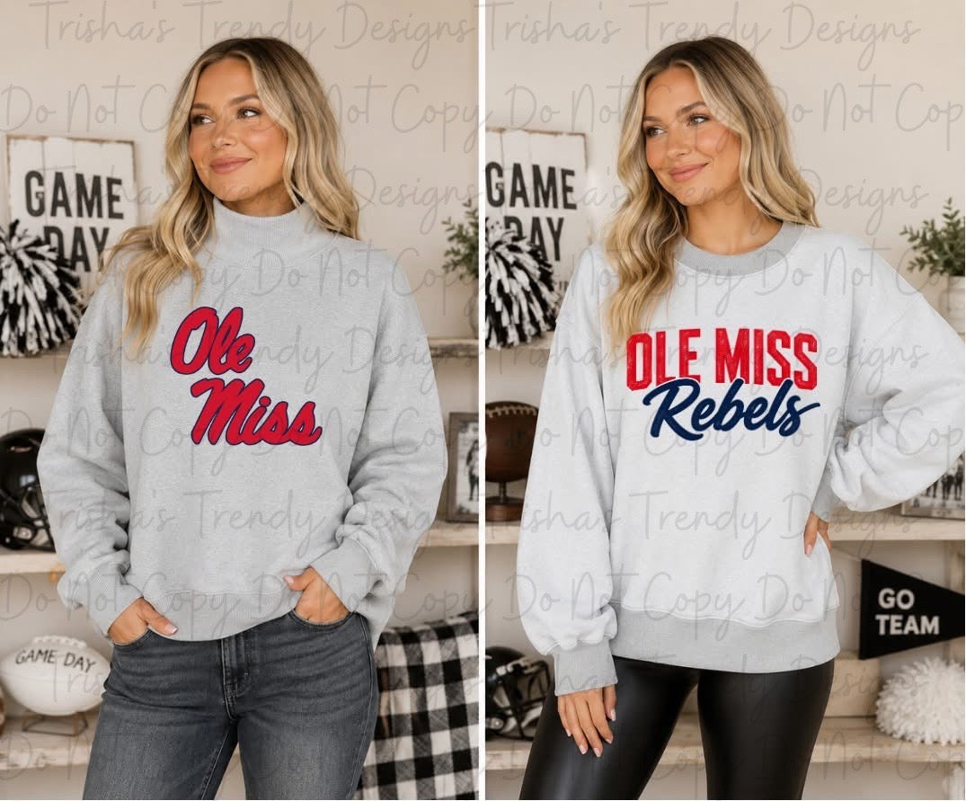 PREORDER: CUSTOM REVERSIBLE MOCK NECK SWEATERS