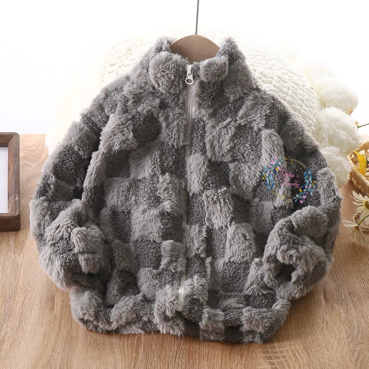 PREORDER: Checker Teddy Bear Fleece RERUN