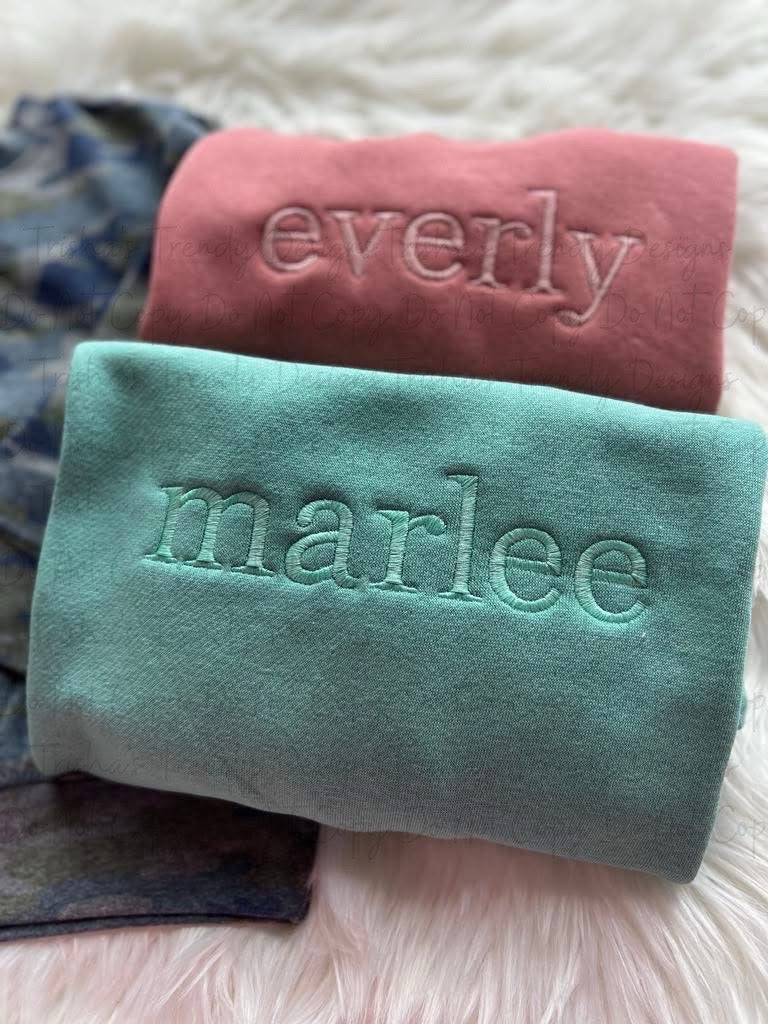 PREORDER: Embroidered ADULT CREWA