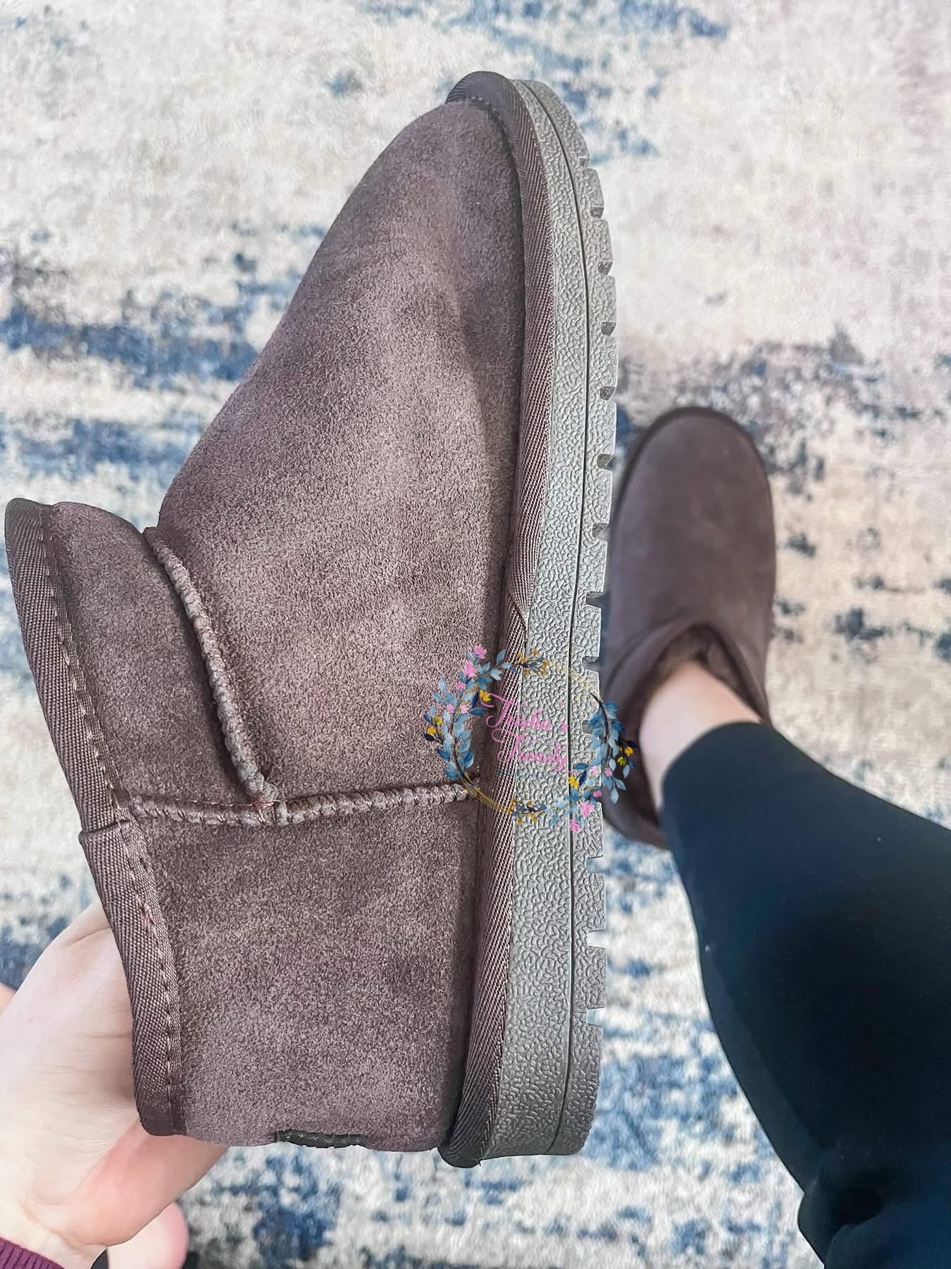 Preorder: Faux Fur Lined Shortie Boots