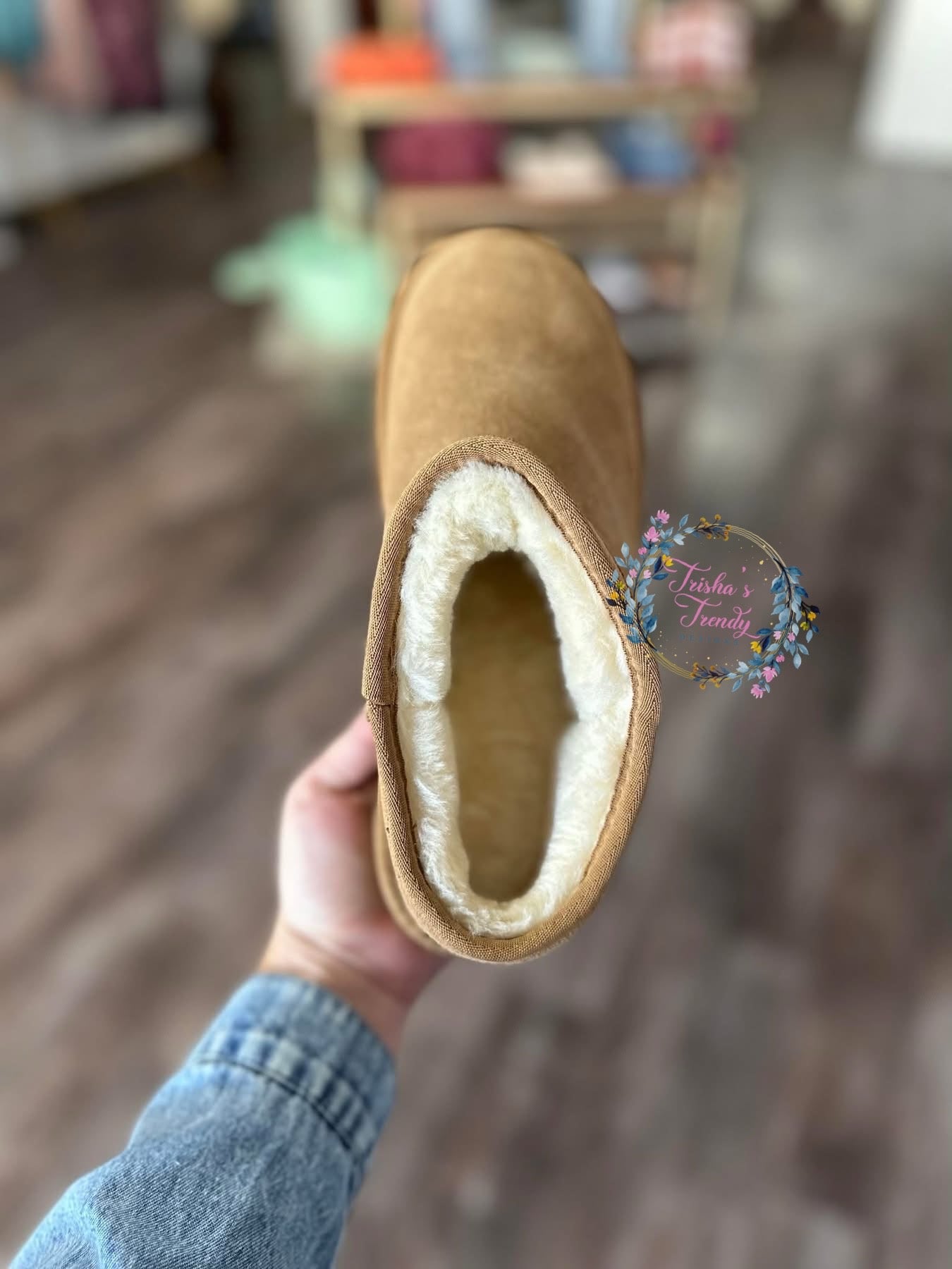 Preorder: Faux Fur Lined Shortie Boots