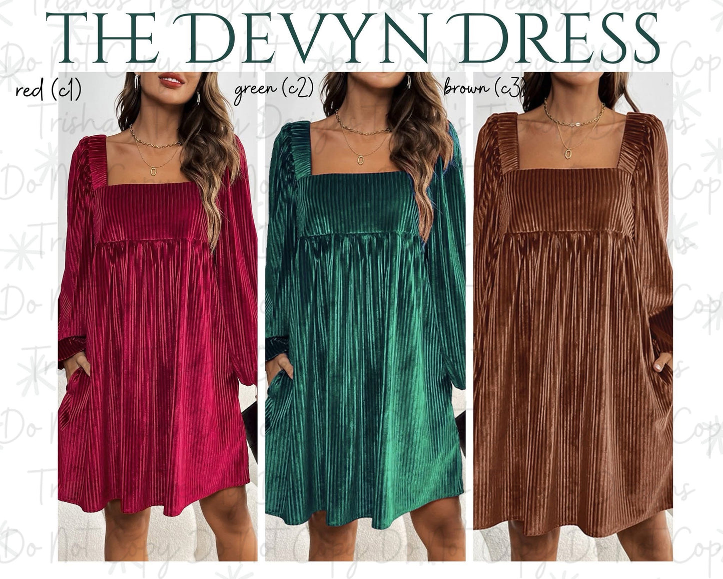 PREORDER: DEVYN DRESS