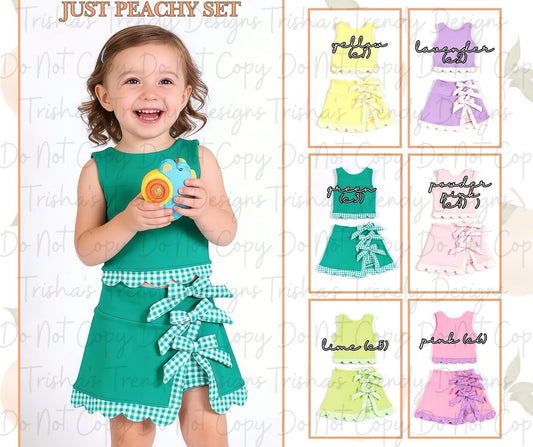 PREORDER: Just Peachy Set