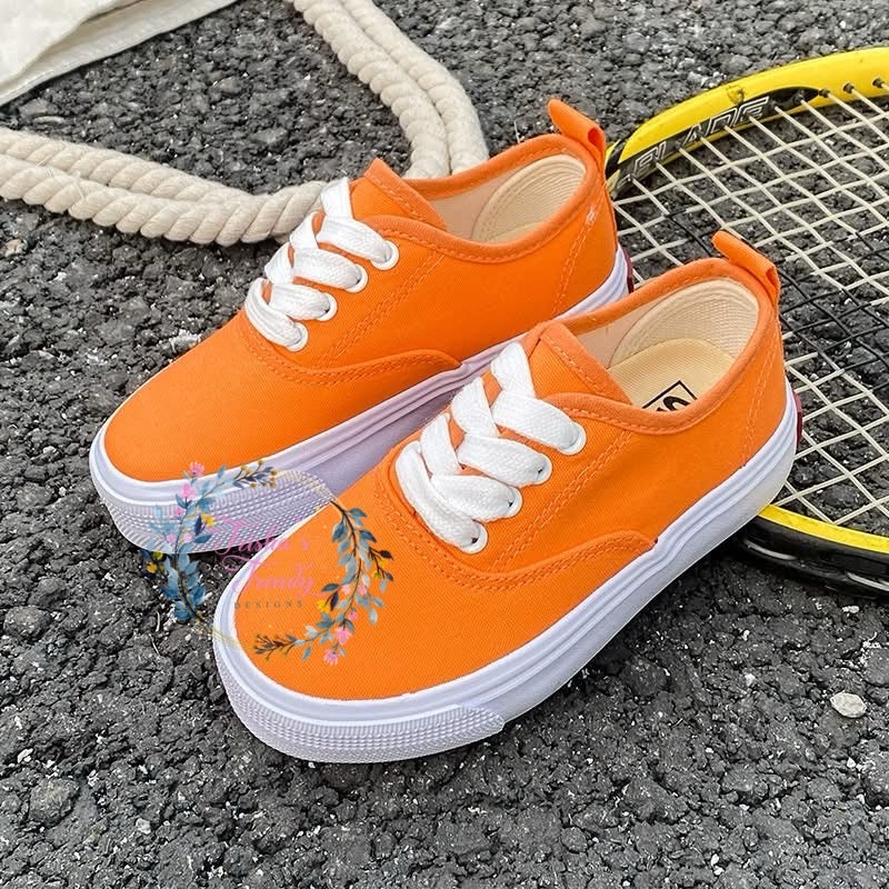 PREORDER: Kid's Cavas Lace-up Shoes