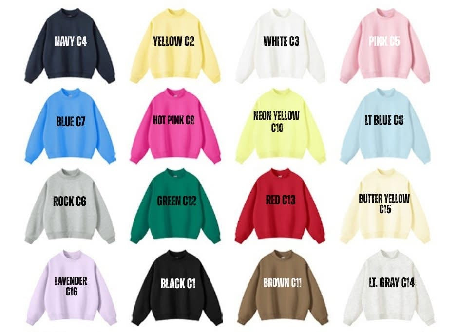 PREORDER: Custom Mock Neck Sets