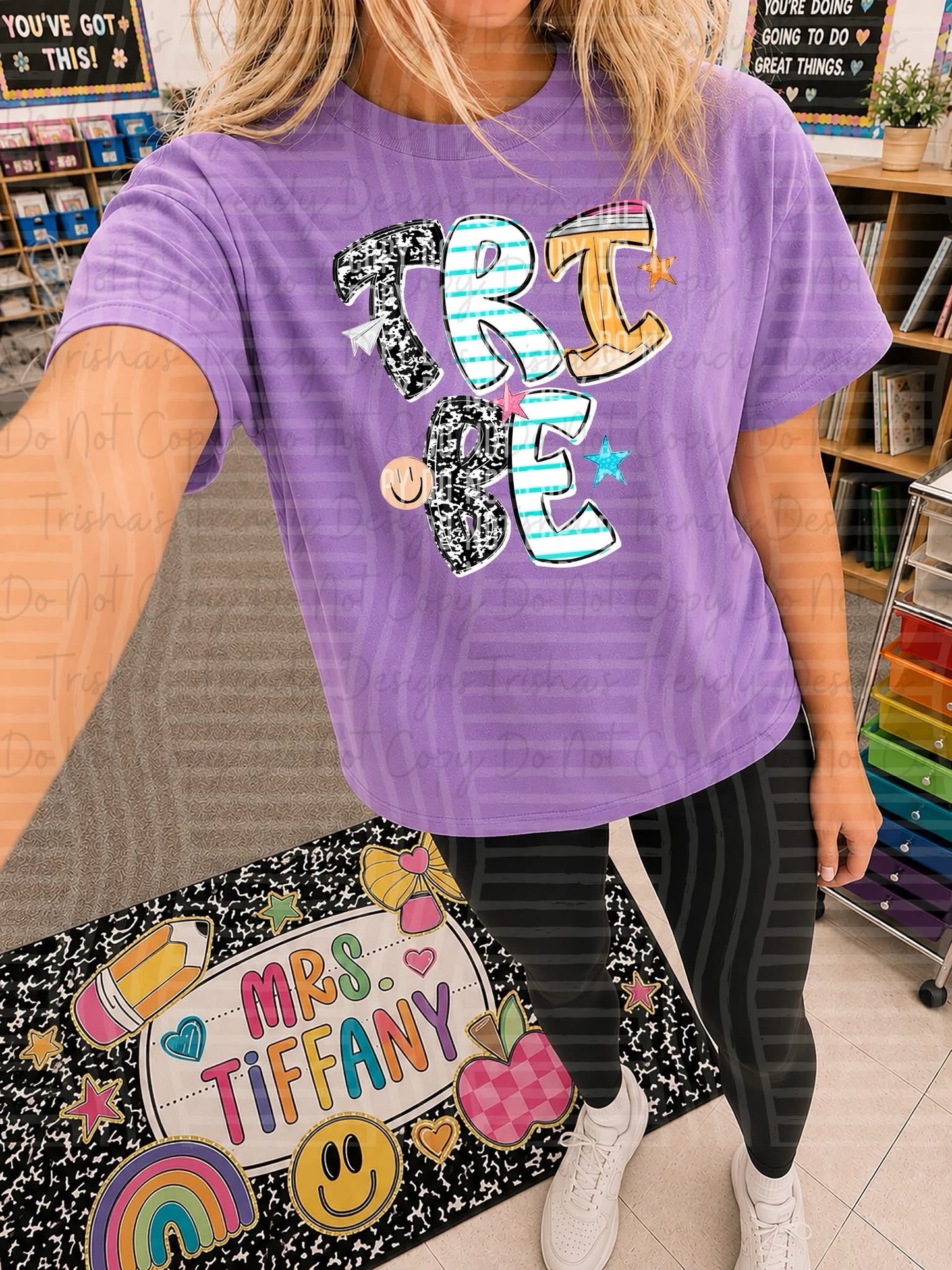 Custom school tee