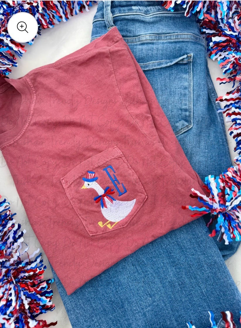 Patriotic pocket tee 🇺🇸