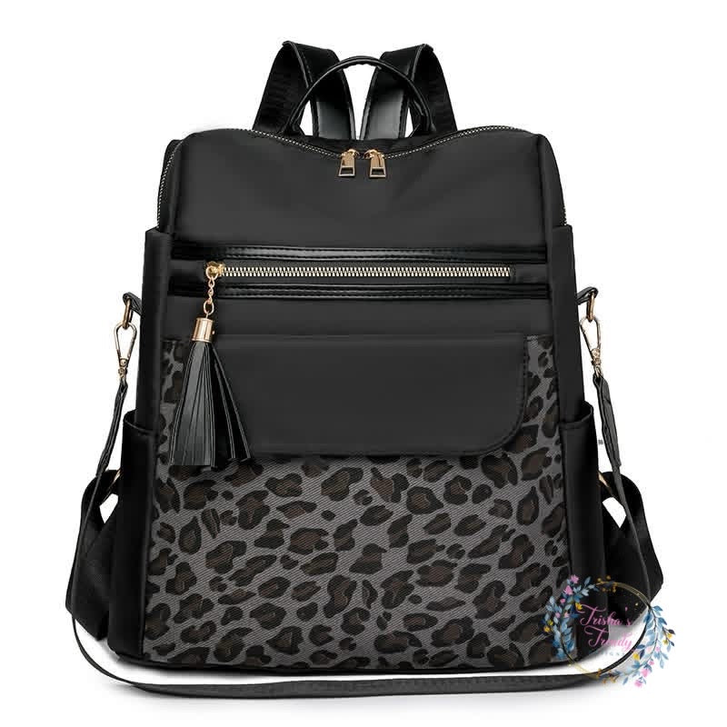 PREORDER: Two Tone Leopard Backpacks