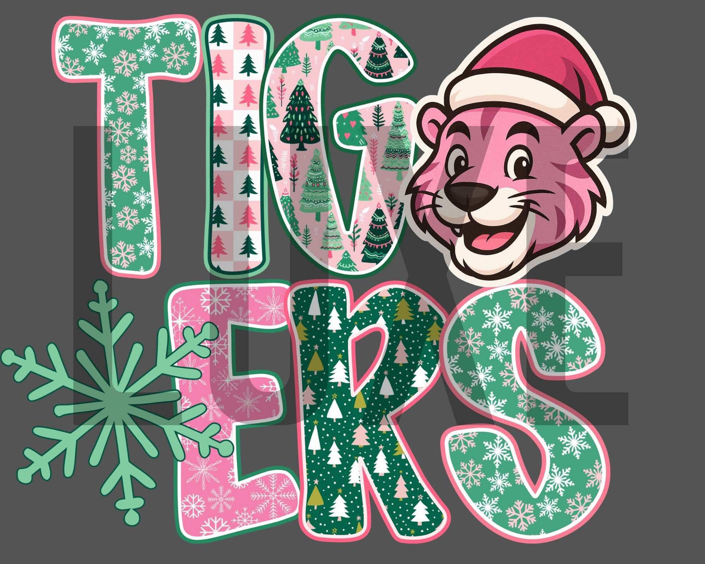 Bright Christmas mascots