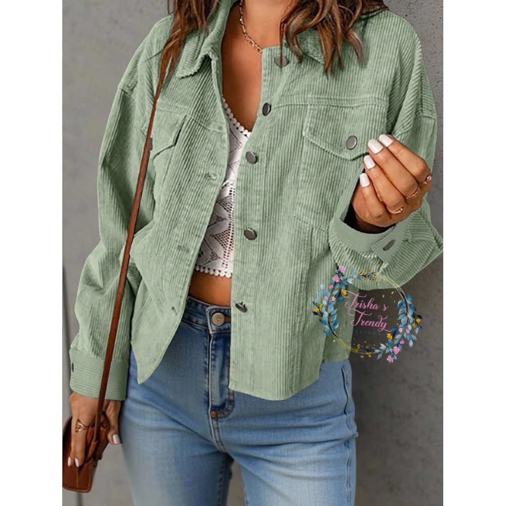 PREORDER: The Hollis Corduroy Shacket