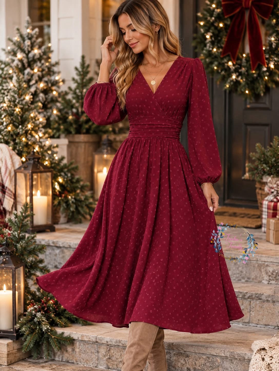 PREORDER: The Holiday Charm Dress