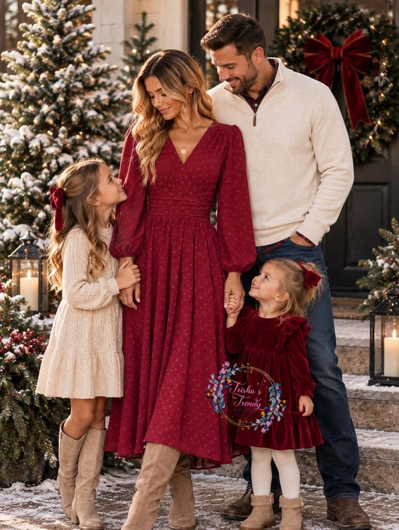 PREORDER: The Holiday Charm Dress