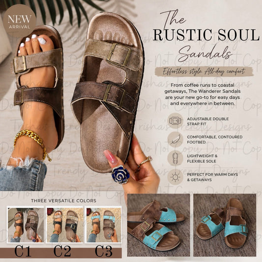PREORDER: The Rustic Soul Sandals