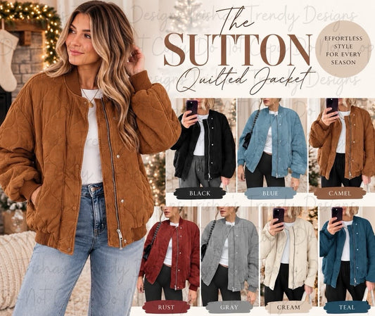 PREORDER: The Sutton Quilted Jacket