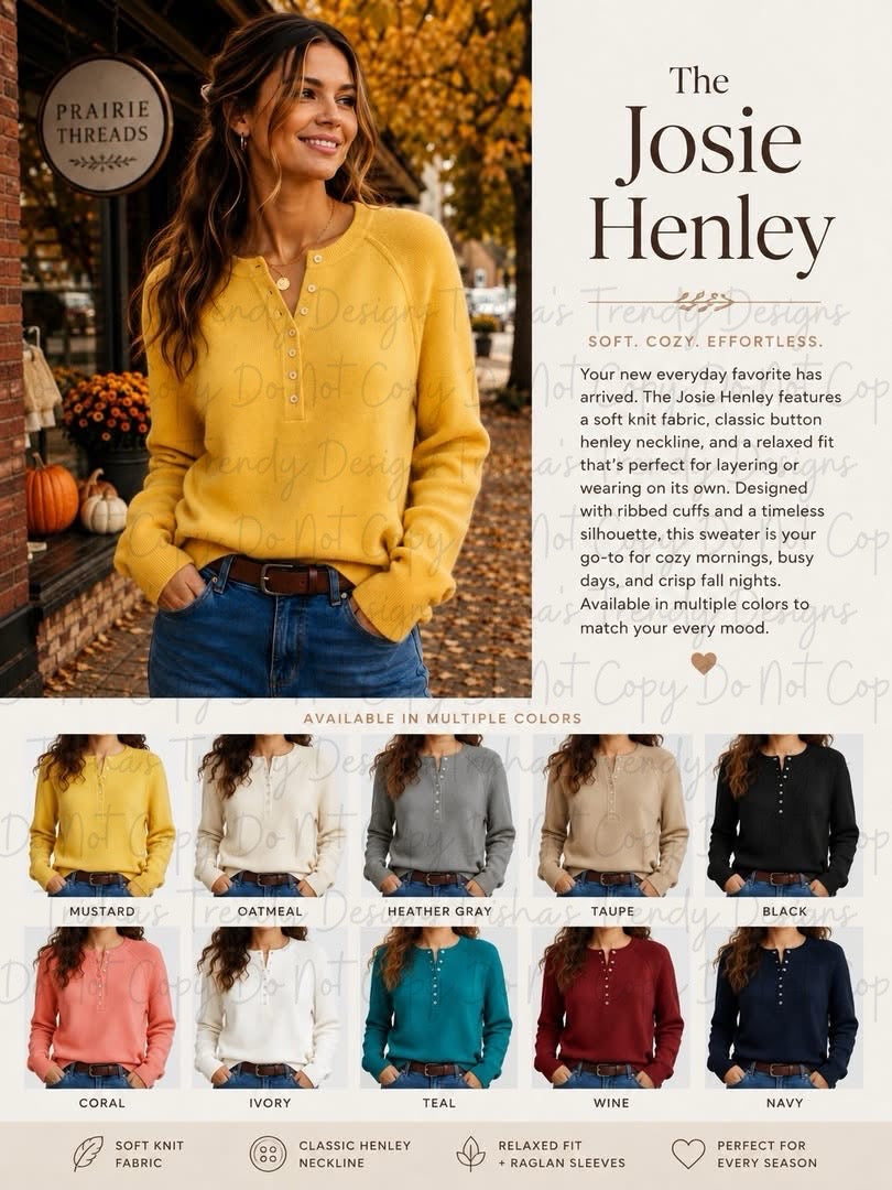 PREORDER: The Josie Henley