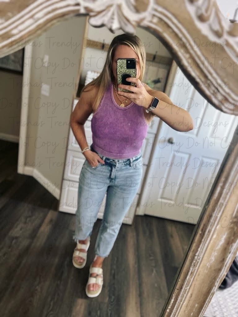 PREORDER: The Libby Ribbed Racerback Tank