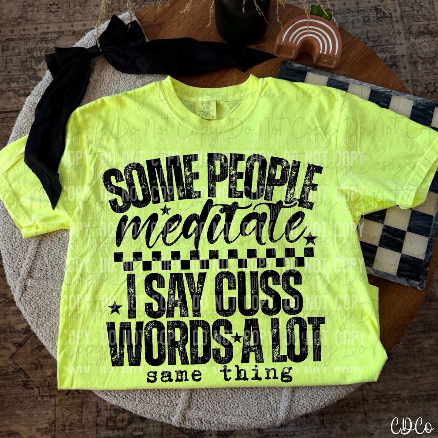 Some people meditate 6.14