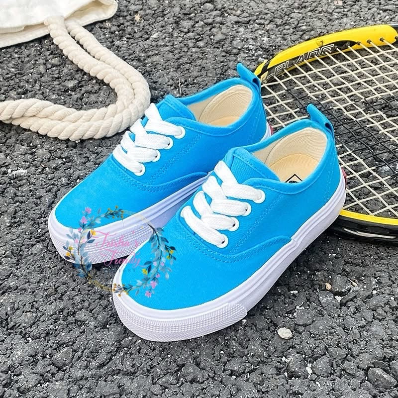 PREORDER: Kid's Cavas Lace-up Shoes