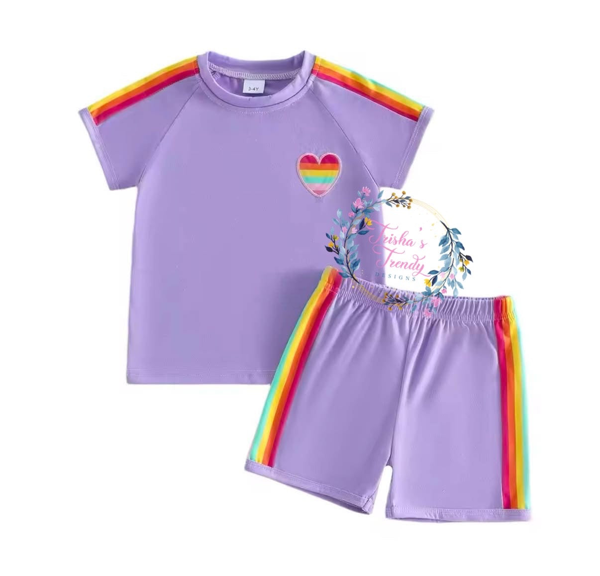 PREORDER: Rainbow Heart Set