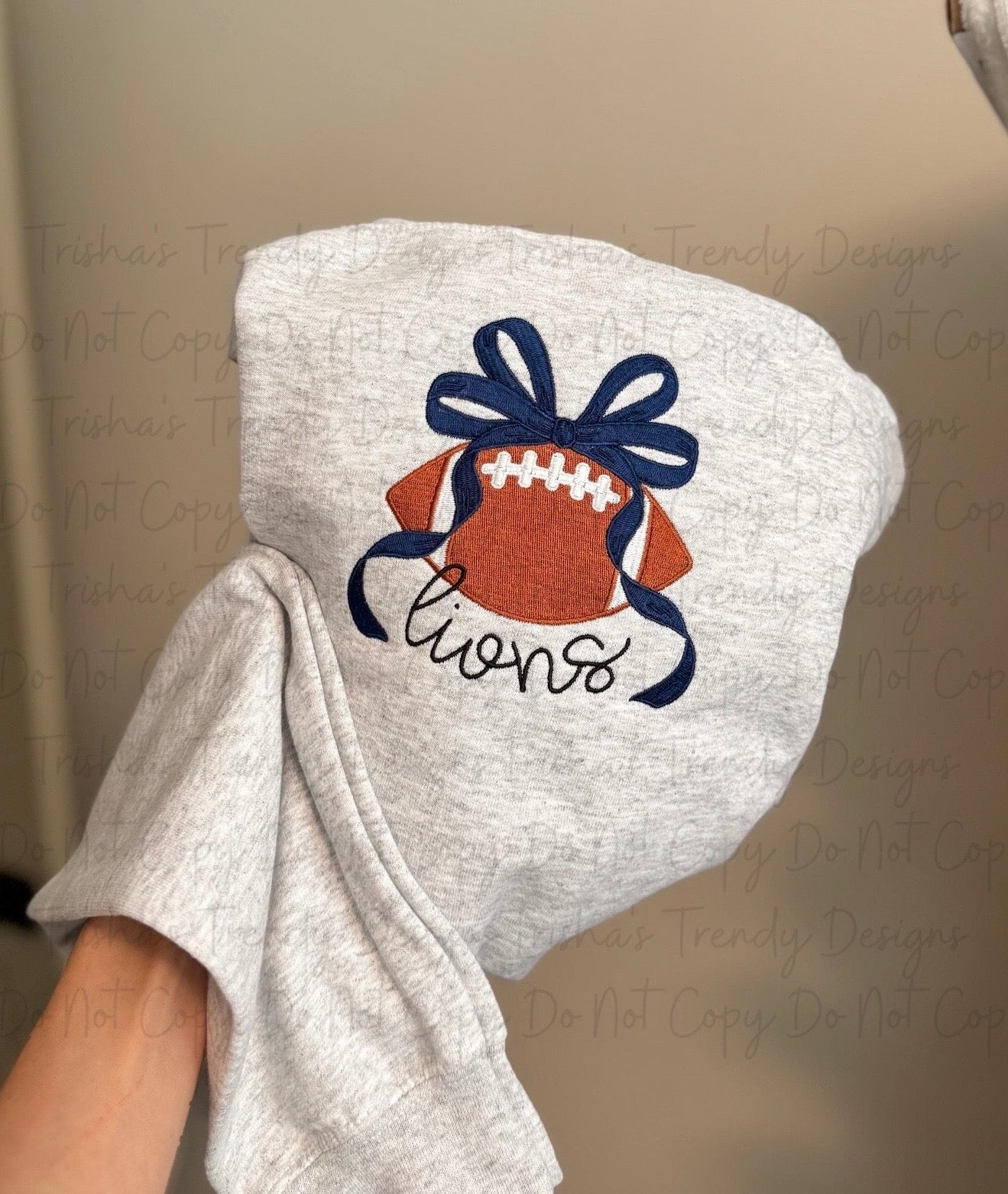 Custom sport pocket embroidery