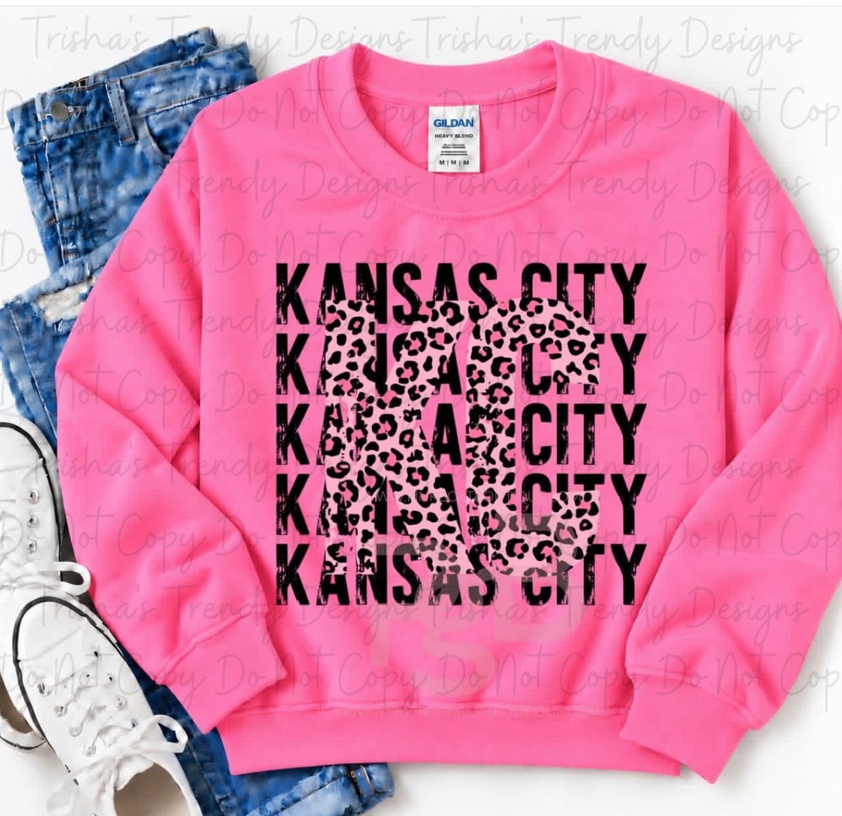 Pink leopard KC