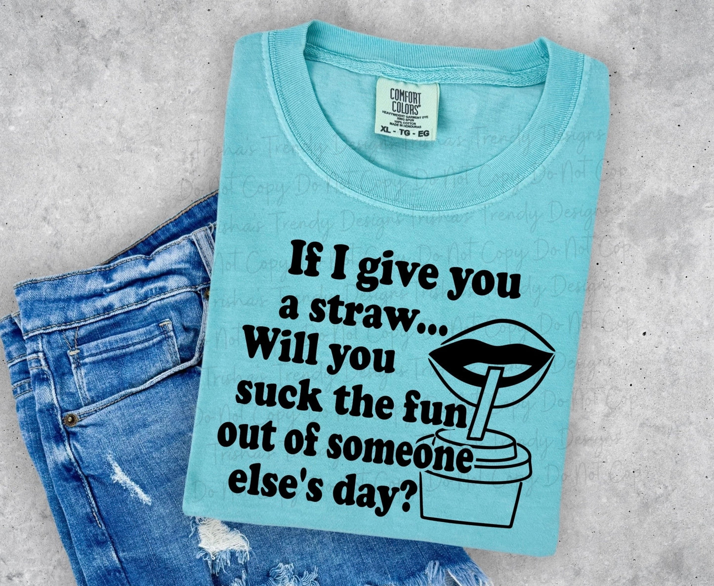 If I give you a straw