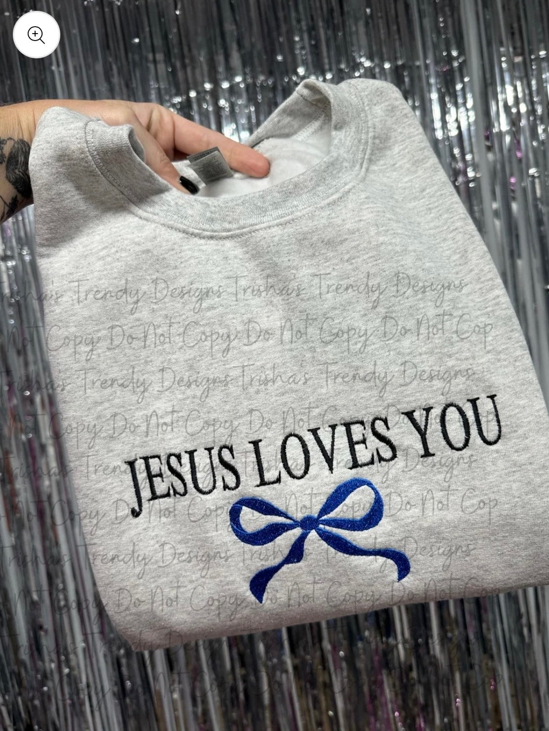 Jesus loves you sweatshirt