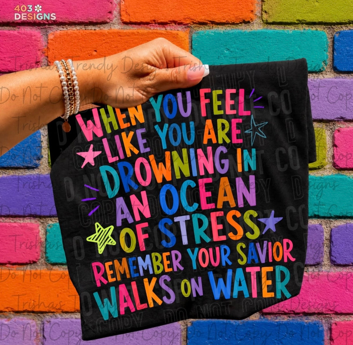 When you feel like you are drowning