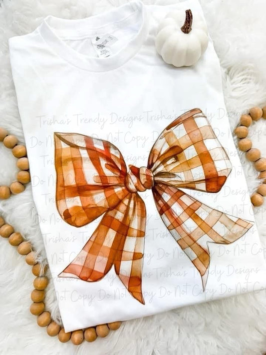 Plaid bow