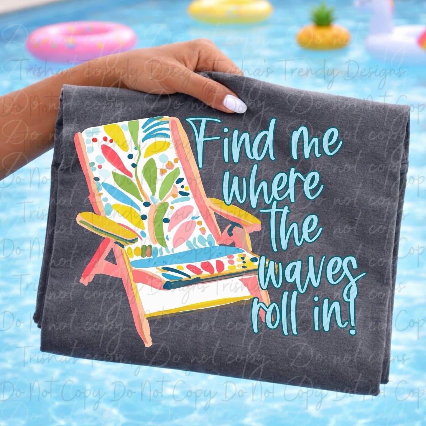 Find me where the waves roll in